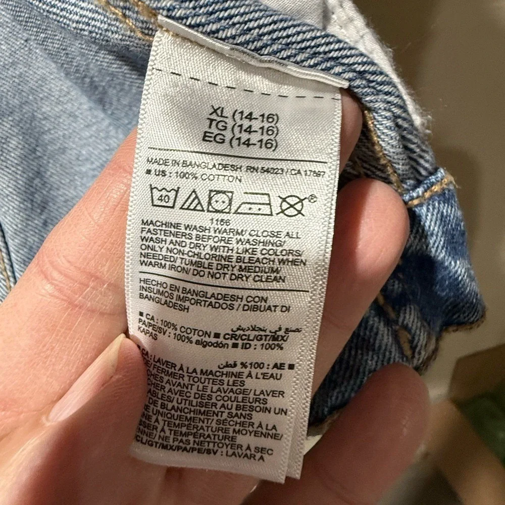 Old Navy Jean Jacket, New Girls‎ XL 14-16 or